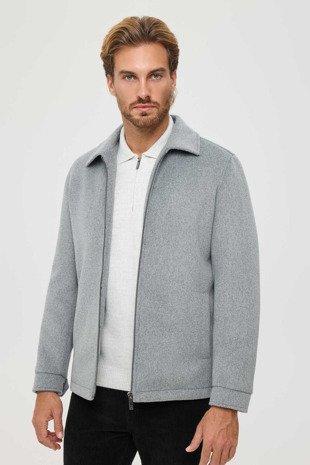 Men’s Premium Lightweight Jacket – Melton Touch | Style 6067-0