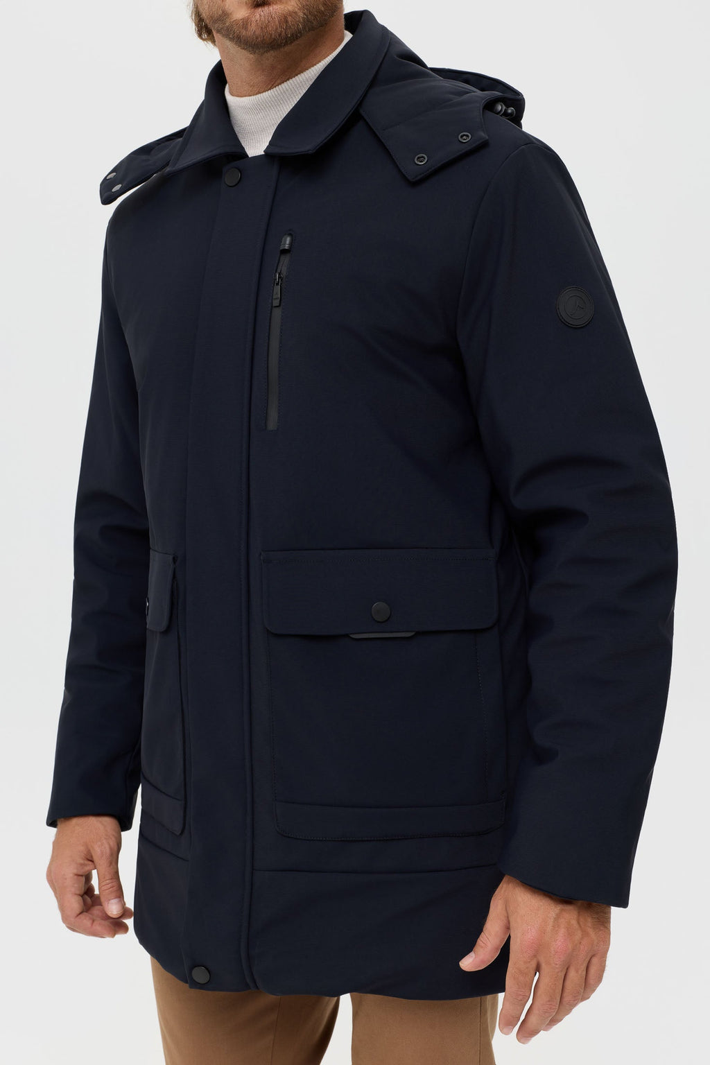 Men's Premium Puffer Coat – Technical Insulated Fabric | Style 6062-1