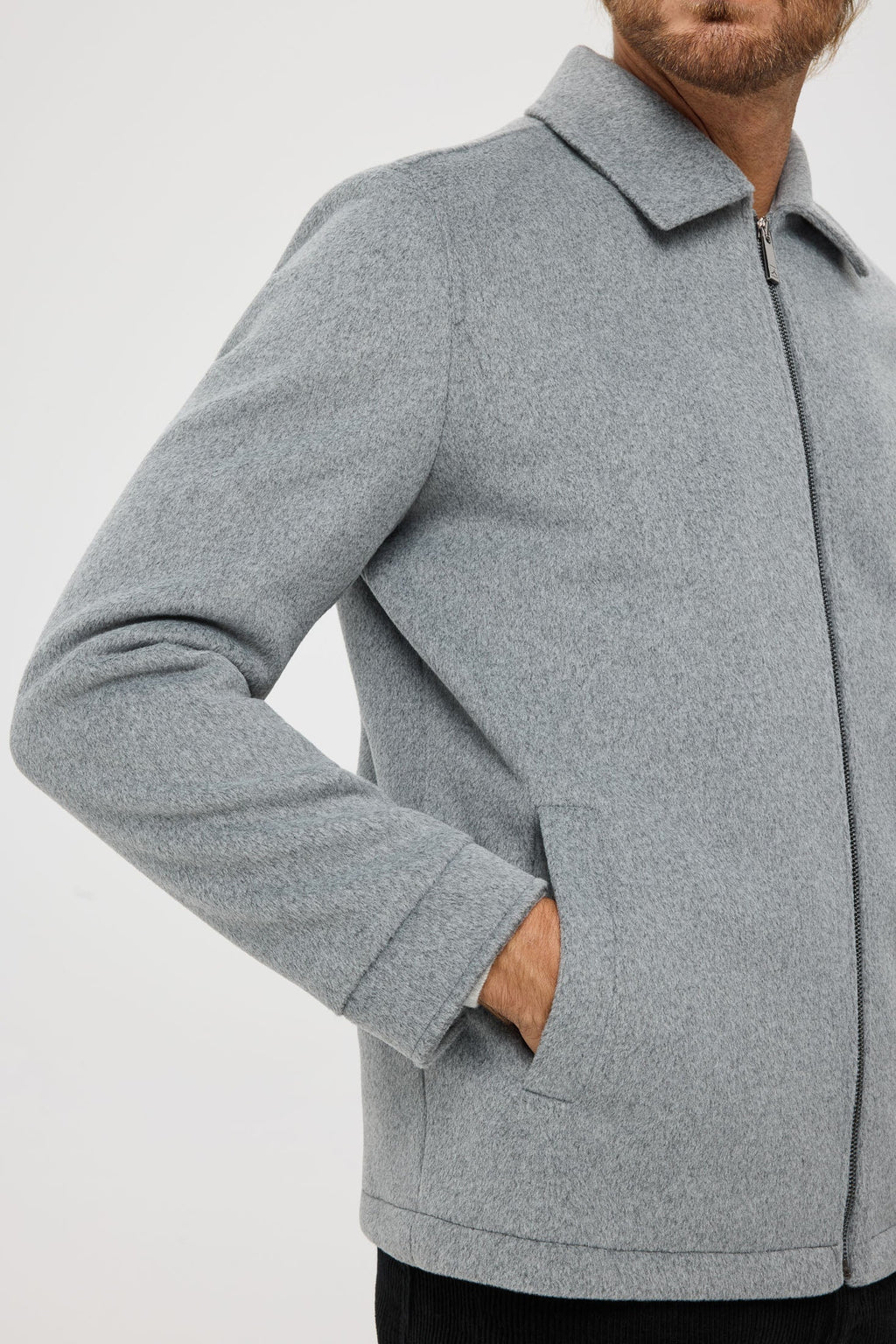 Men’s Premium Lightweight Jacket – Melton Touch | Style 6067-2