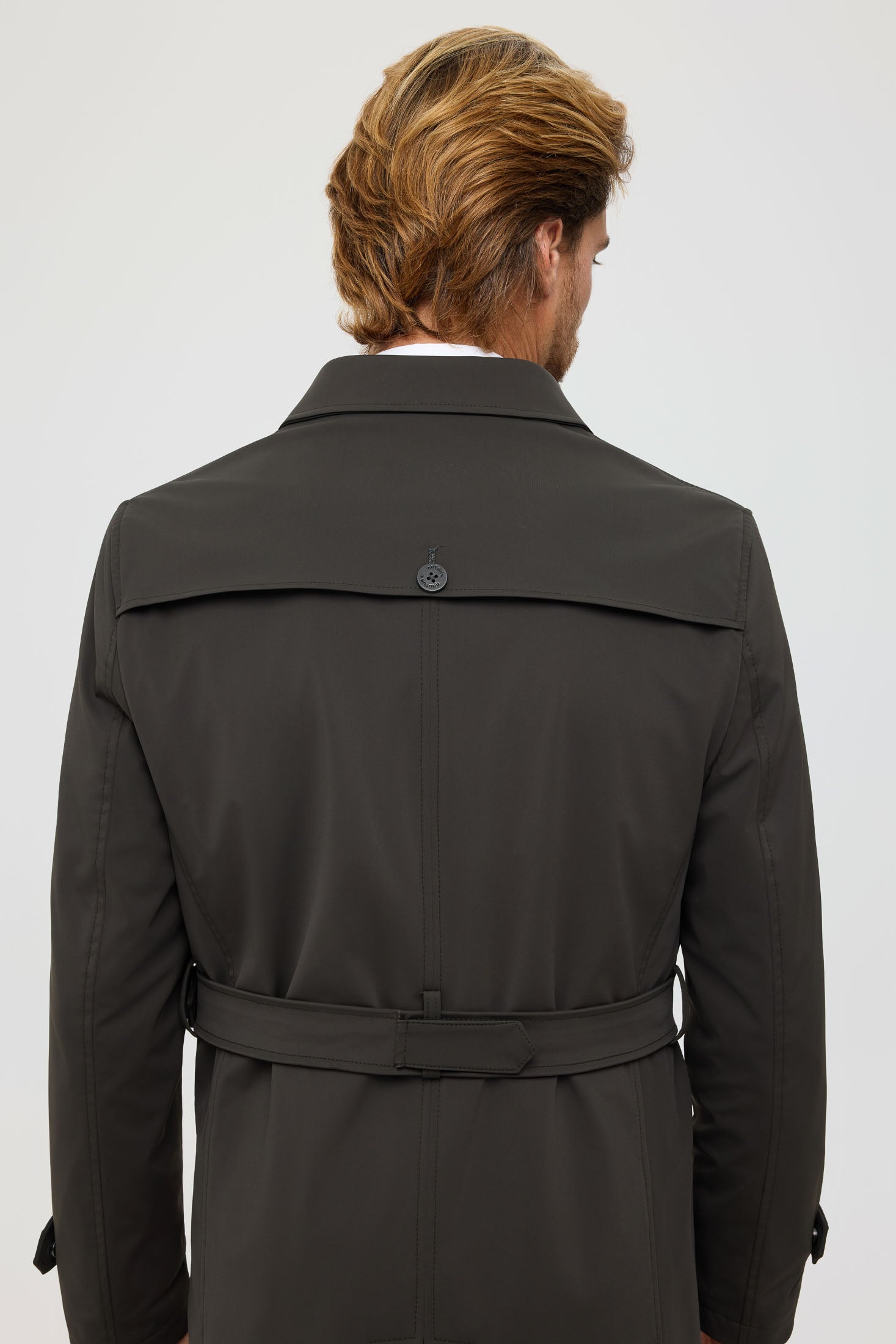 Men's Premium Trench Coat – Technical Stretch Fabric | Style 6064-4