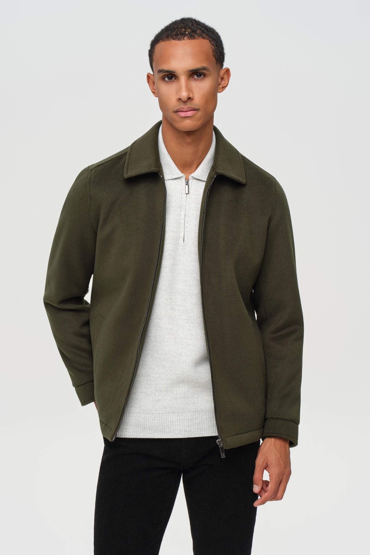 Men’s Premium Lightweight Jacket – Melton Touch | Style 6067-5