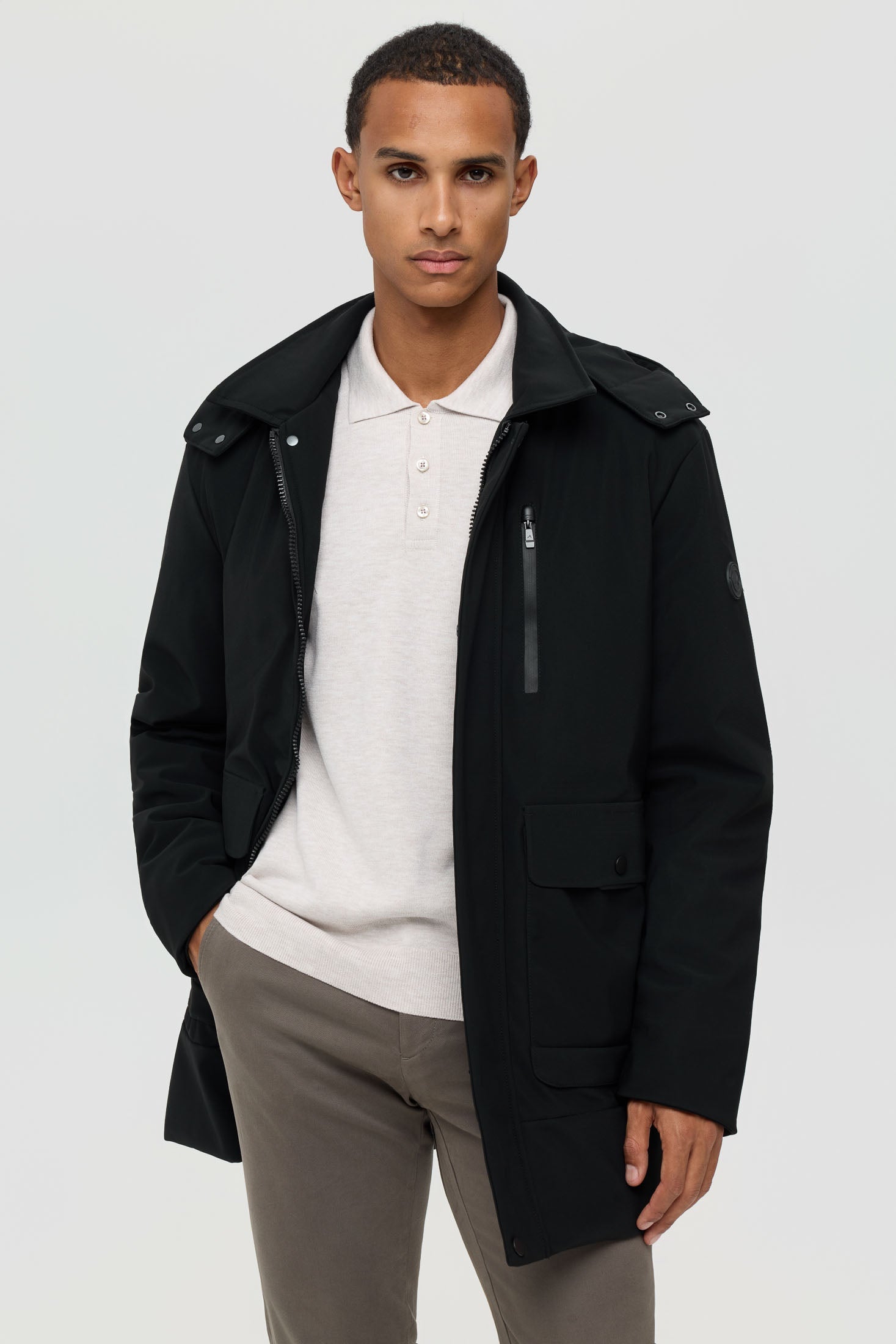 Men's Premium Puffer Coat – Technical Insulated Fabric | Style 6062-6