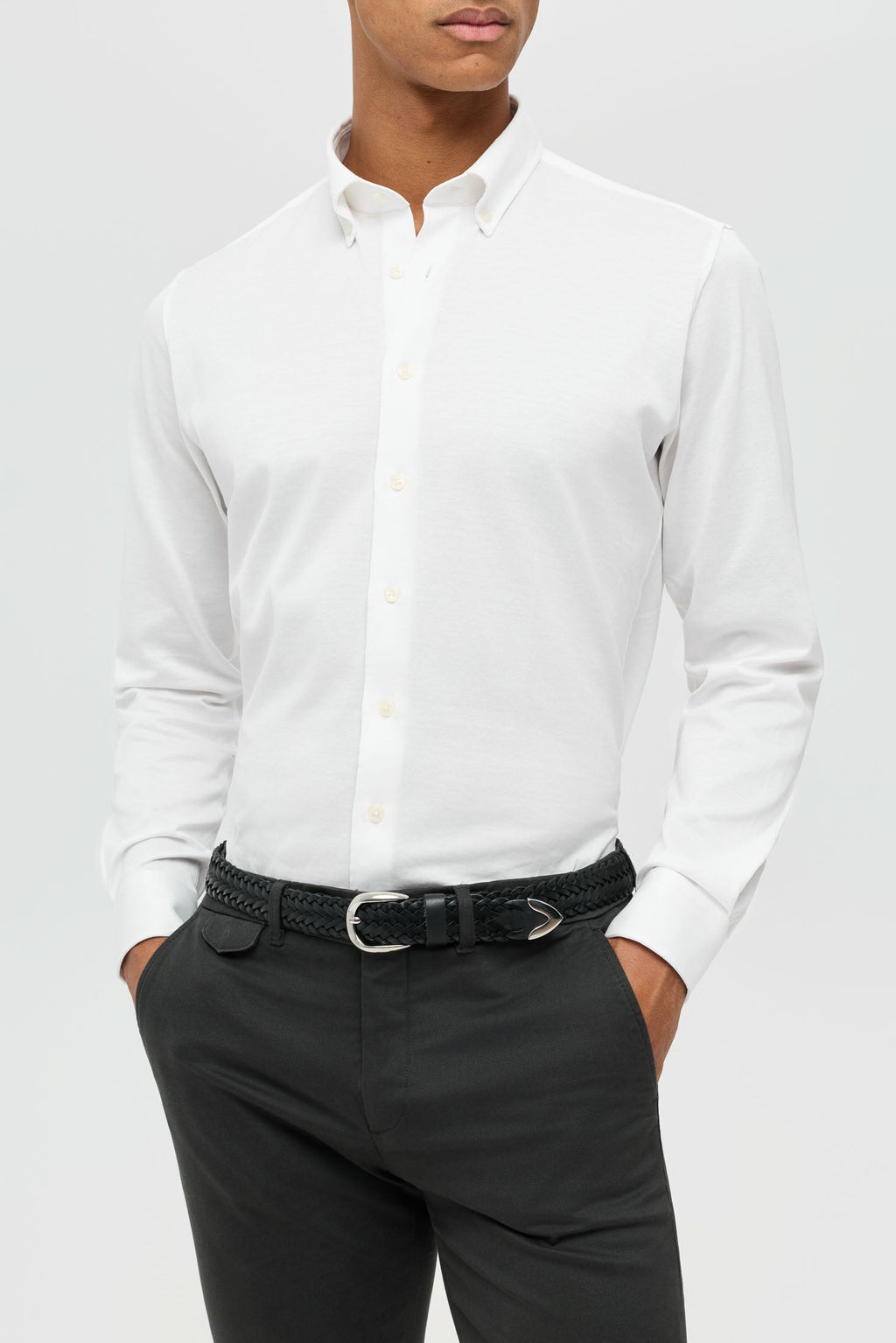 Men’s Premium Business Shirt – Stretch Cotton Comfort | Style 25-008-3