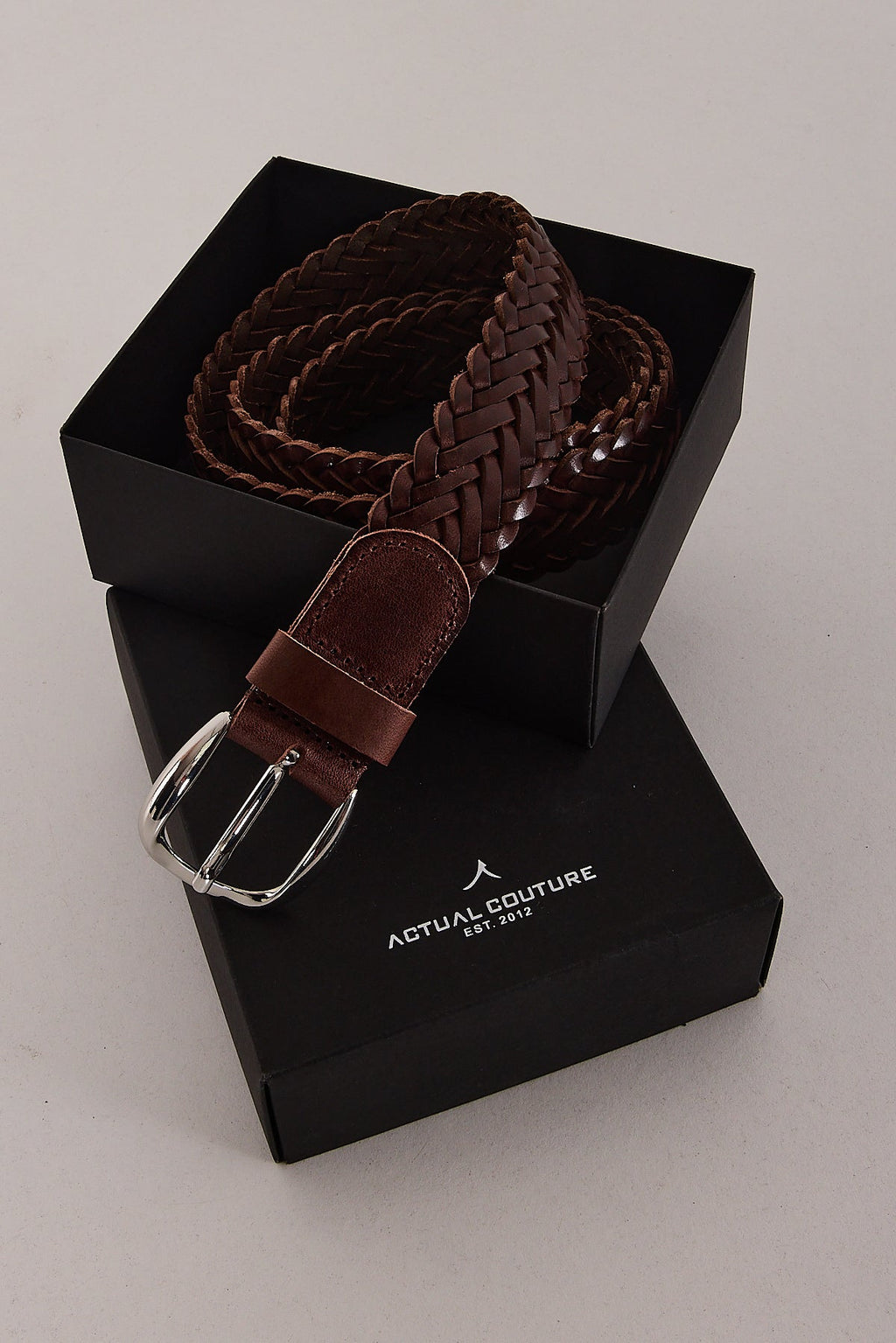 Men’s Premium Genuine Leather Woven Belt | Style 3004-0